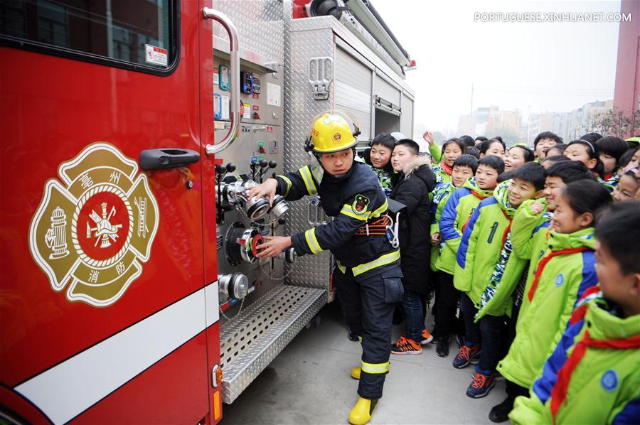 #CHINA-ANHUI-FIRE SAFETY-CAMPUS(CN)