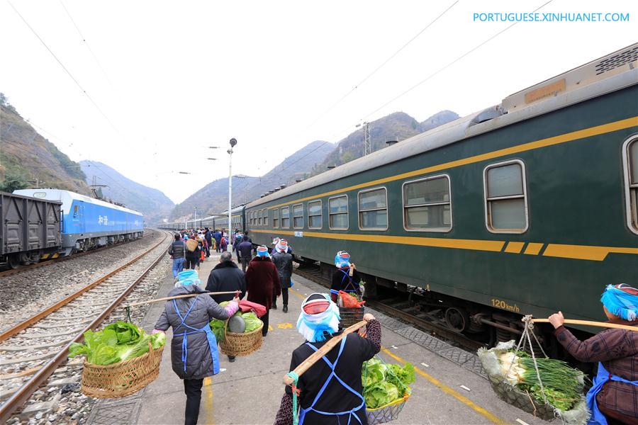 #CHINA-GUIZHOU-MOUNTAINOUS AREA-TRAIN (CN)