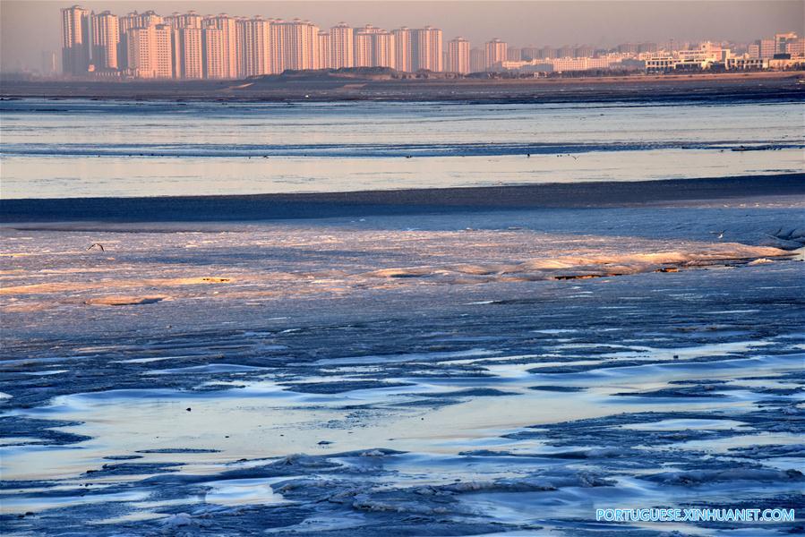 CHINA-SHANDONG-QINGDAO-ICE ON SEA (CN)