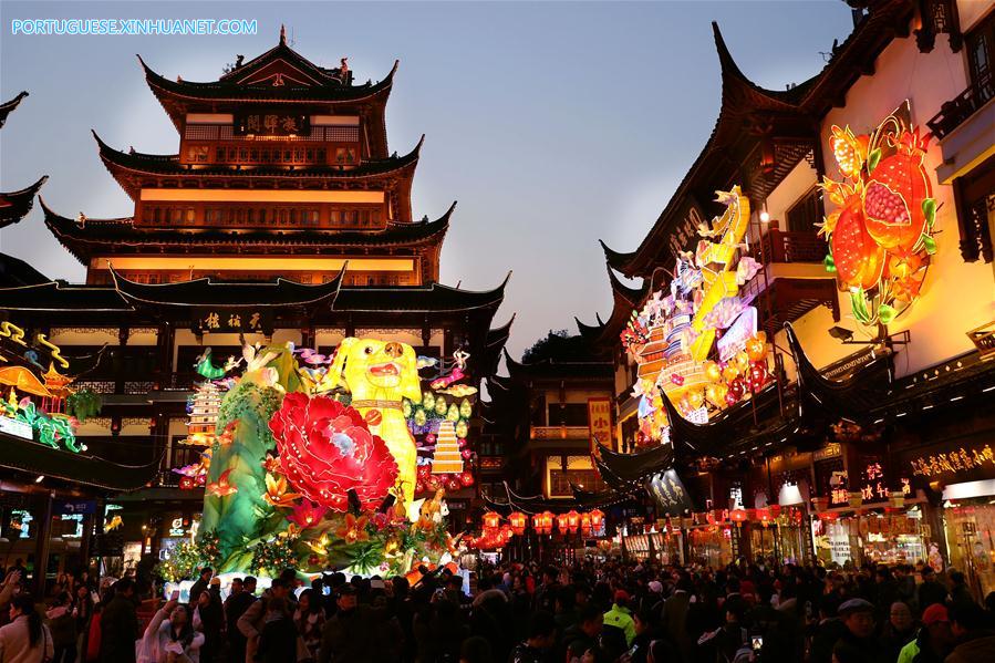 CHINA-SHANGHAI-SPRING FESTIVAL-LANTERN FAIR (CN)