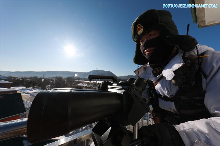 CHINA-HEILONGJIANG-MOHE-SOLDIER (CN)