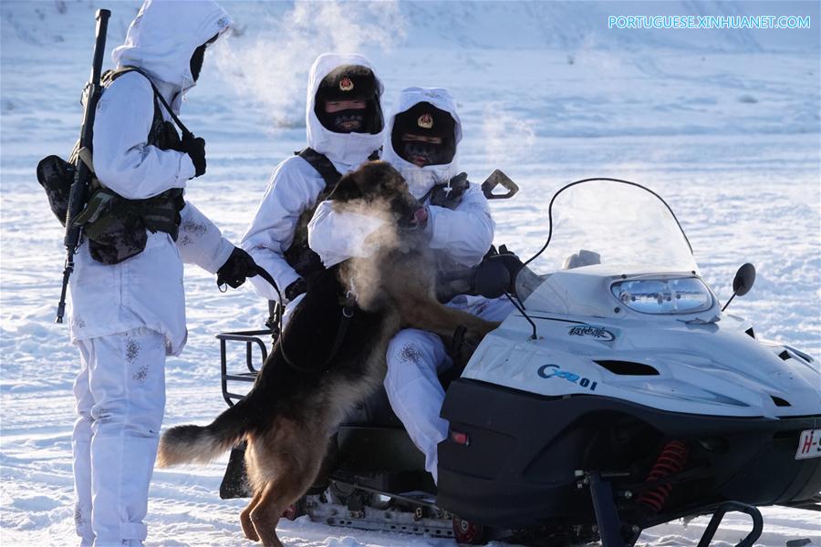 CHINA-HEILONGJIANG-MOHE-SOLDIER (CN)