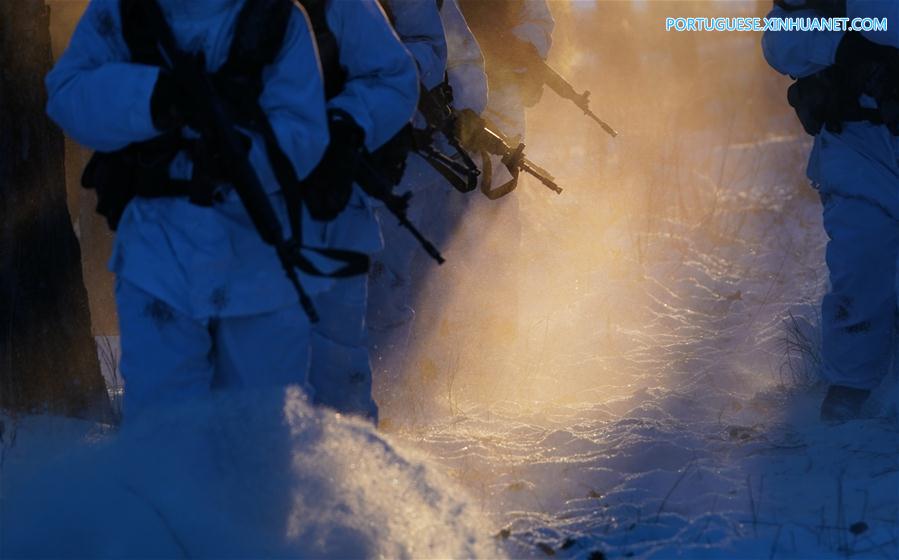 CHINA-HEILONGJIANG-MOHE-SOLDIER (CN)