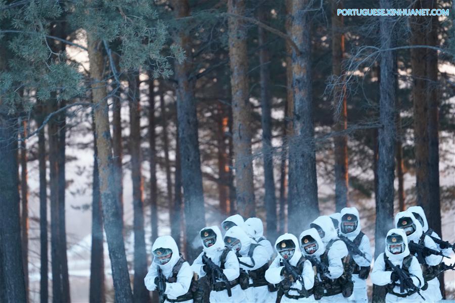 CHINA-HEILONGJIANG-MOHE-SOLDIER (CN)