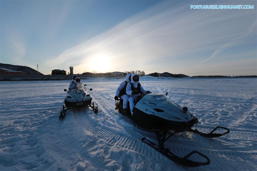 CHINA-HEILONGJIANG-MOHE-SOLDIER (CN)