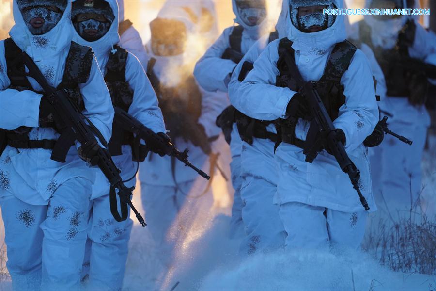 CHINA-HEILONGJIANG-MOHE-SOLDIER (CN)