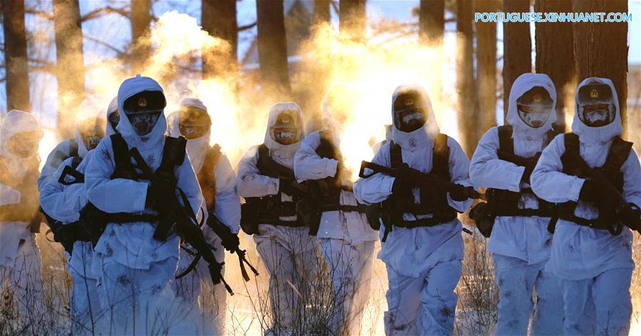 CHINA-HEILONGJIANG-MOHE-SOLDIER (CN)