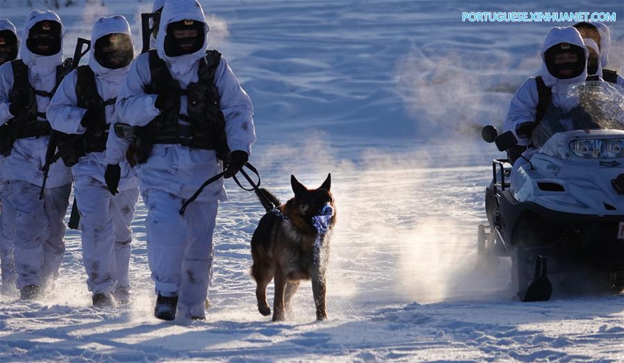 CHINA-HEILONGJIANG-MOHE-SOLDIER (CN)