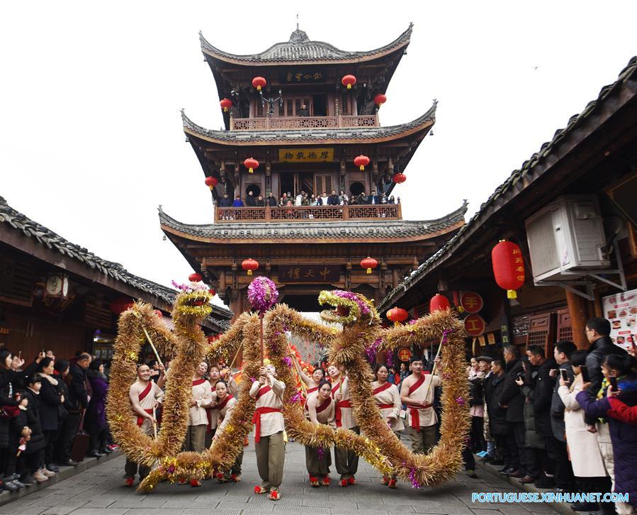 #CHINA-SICHUAN-LANGZHONG-SPRING FESTIVAL (CN)