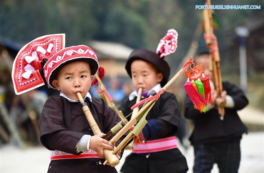 #CHINA-QIANDONGNAN-SPRING FESTIVAL-CELEBRATION-FOLK FAIR (CN)