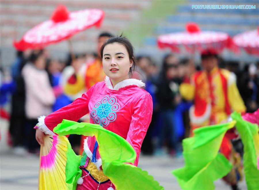 CHINA-SHAANXI-FOLK PERFORMANCE(CN)