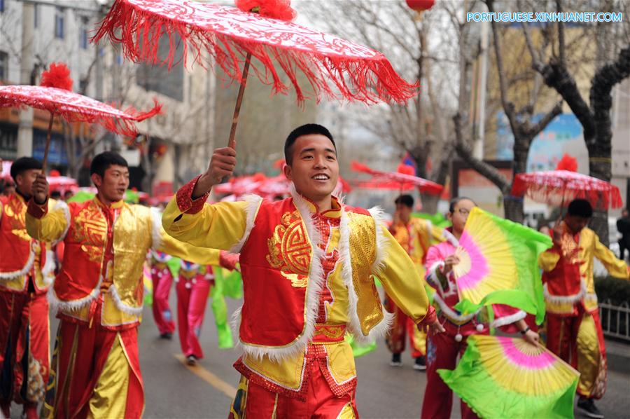 CHINA-SHAANXI-FOLK PERFORMANCE(CN)