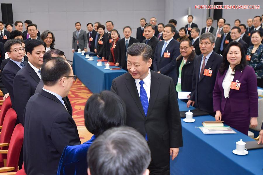 (TWO SESSIONS)CHINA-BEIJING-XI JINPING-CPPCC-JOINT PANEL DISCUSSION (CN)