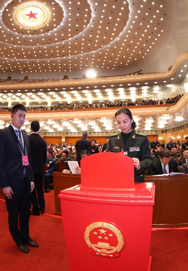 (TWO SESSIONS)CHINA-BEIJING-NPC-THIRD PLENARY MEETING (CN)