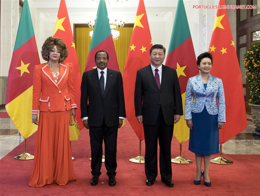 CHINA-BEIJING-XI JINPING-CAMEROONIAN PRESIDENT-TALKS (CN)