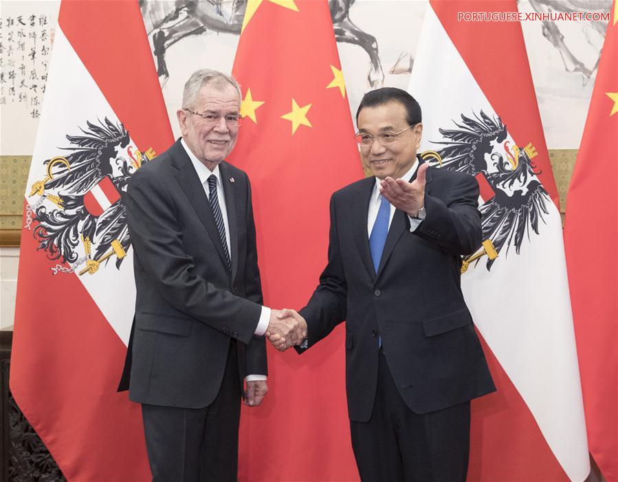 CHINA-BEIJING-LI KEQIANG-AUSTRIAN PRESIDENT-MEETING (CN)