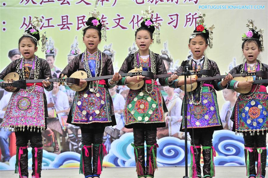 #CHINA-GUIZHOU-CONGJIANG-STUDENTS-MUSIC-CONTEST (CN)
