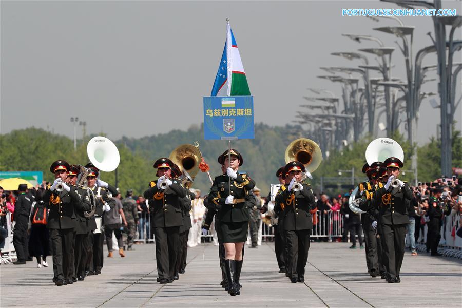 CHINA-BEIJING-SCO-MILITARY BAND FESTIVAL-PARADE (CN)