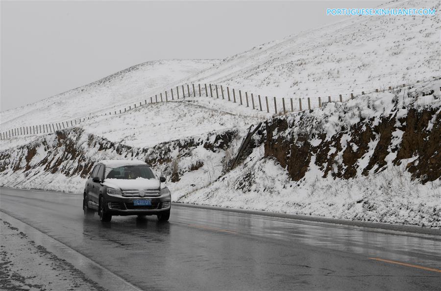 CHINA-GANSU-QILIAN MOUNTAINS-SNOW (CN)