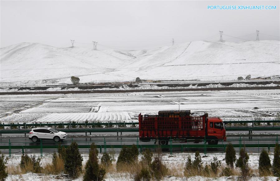 CHINA-GANSU-QILIAN MOUNTAINS-SNOW (CN)