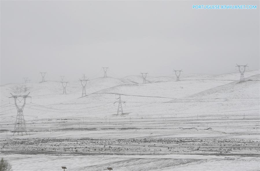 CHINA-GANSU-QILIAN MOUNTAINS-SNOW (CN)