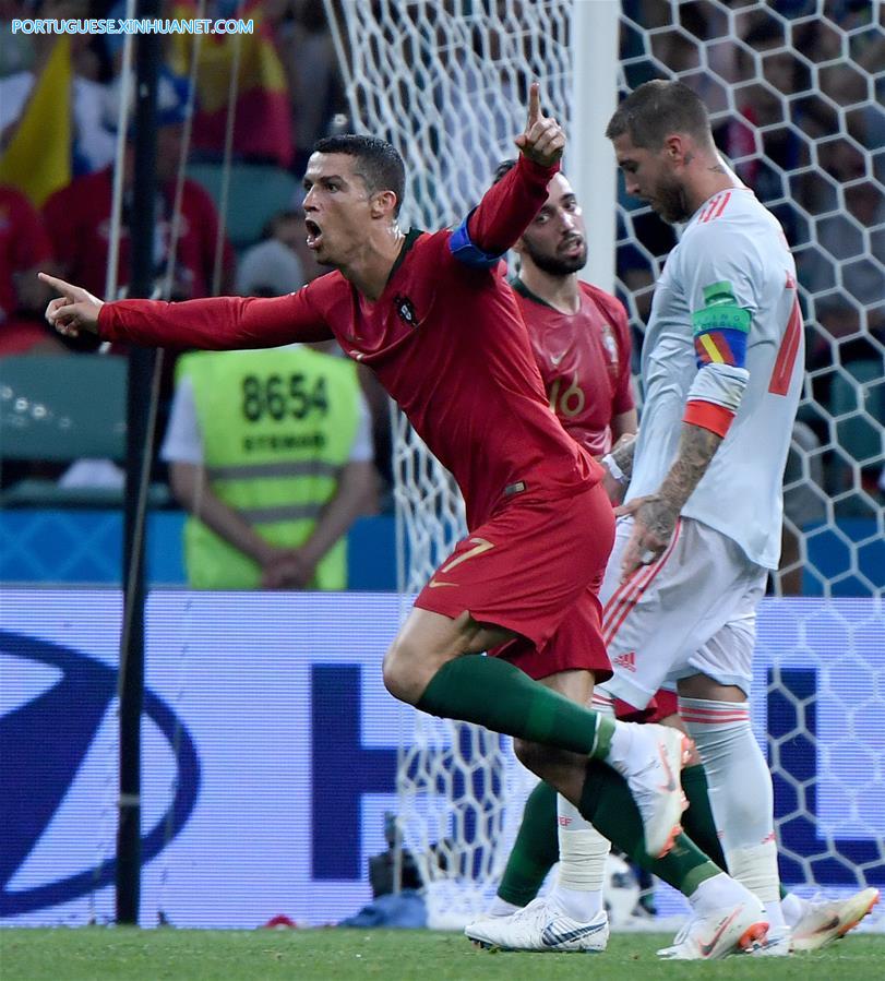 (SP)RUSSIA-SOCHI-2018 WORLD CUP-GROUP B-PORTUGAL VS SPAIN