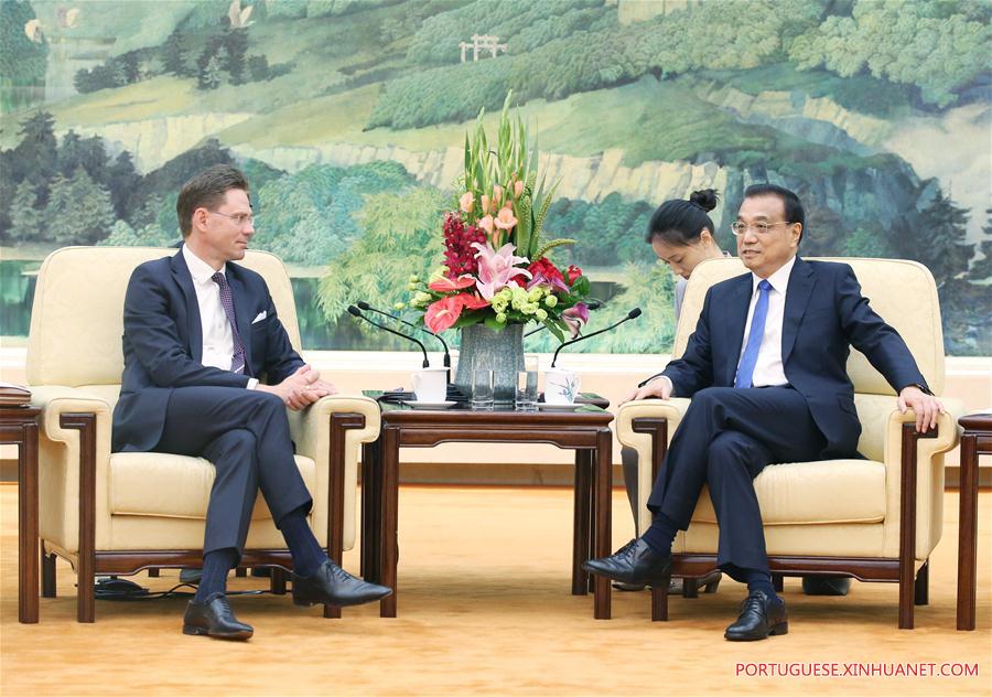 CHINA-BEIJING-LI KEQIANG-EUROPEAN COMMISSION-JYRKI KATAINEN-MEETING (CN)