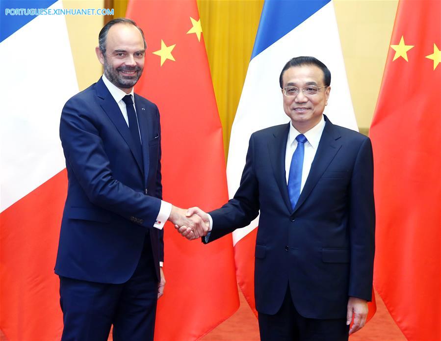 CHINA-BEIJING-LI KEQIANG-FRANCE-EDOUARD PHILIPPE-TALKS (CN)