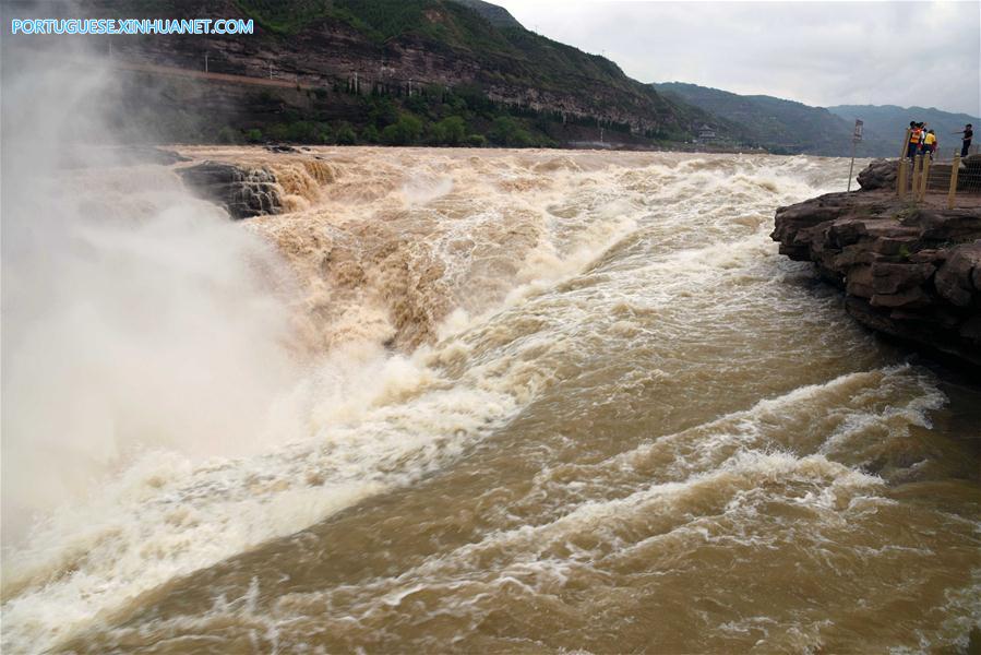 #CHINA-SHANXI-HUKOU WATERFALL-SCENERY (CN) 