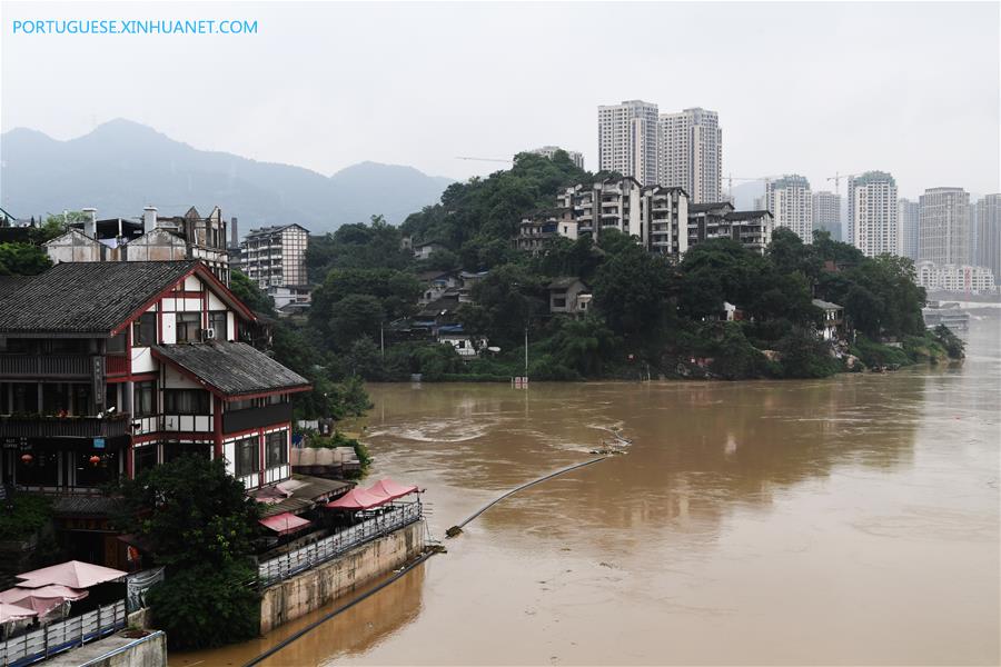 CHINA-CHONGQING-JIALING RIVER-WATER LEVEL (CN)
