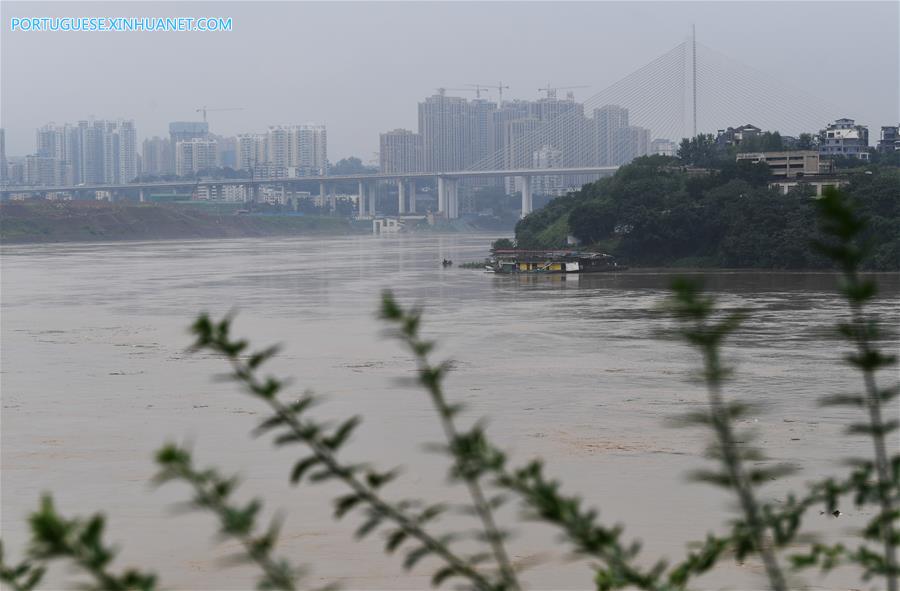 CHINA-CHONGQING-JIALING RIVER-WATER LEVEL (CN)