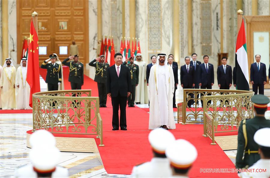 UAE-CHINA-XI JINPING-WELCOME CEREMONY