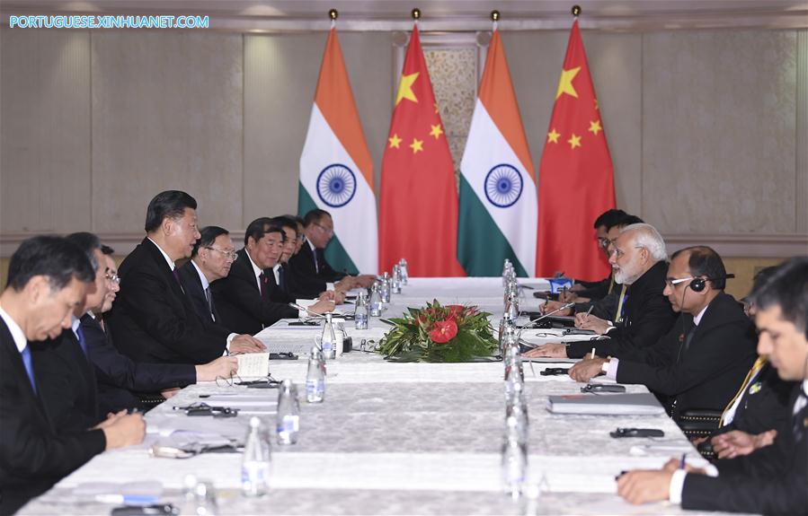 SOUTH AFRICA-JOHANNESBURG-CHINA-XI JINPING-INDIA-MODI-MEETING 