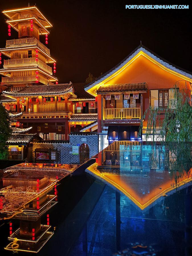 #CHINA-HUNAN-ZHANGJIAJIE-NIGHT SCENERY (CN)