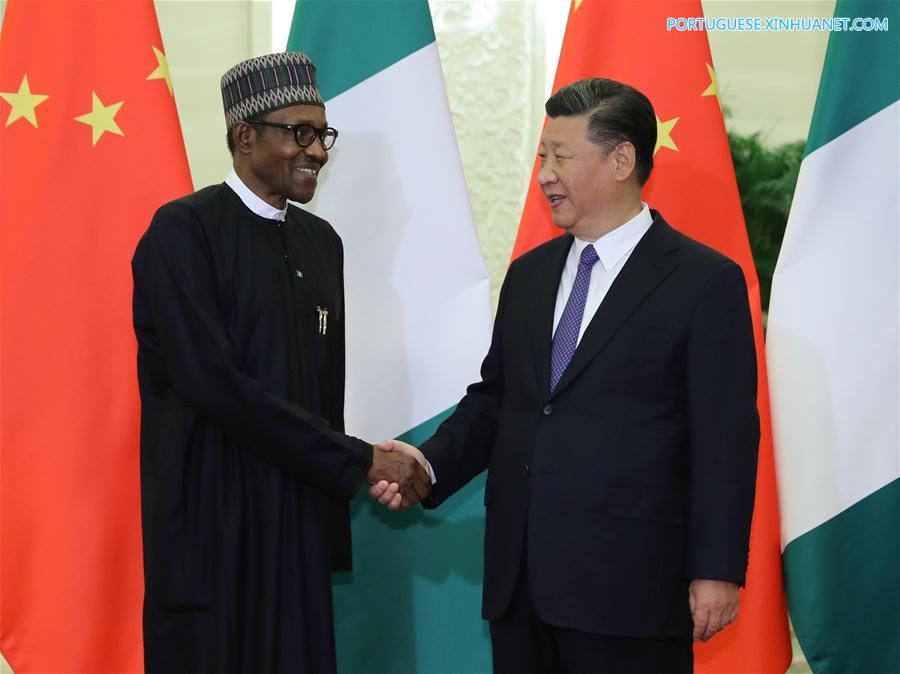 CHINA-BEIJING-XI JINPING-NIGERIAN PRESIDENT-MEETING (CN)