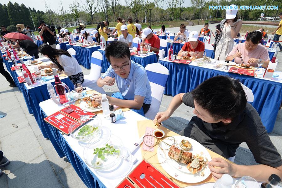 #CHINA-SUZHOU-FOOD CULTURE-CRAB-FESTIVAL (CN)