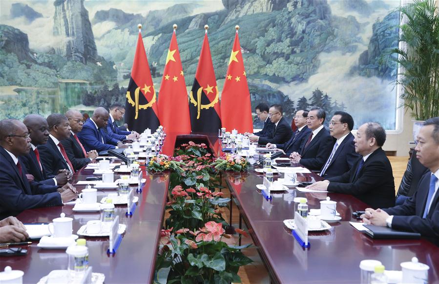 CHINA-BEIJING-LI KEQIANG-ANGOLA-PRESIDENT-MEETING (CN)