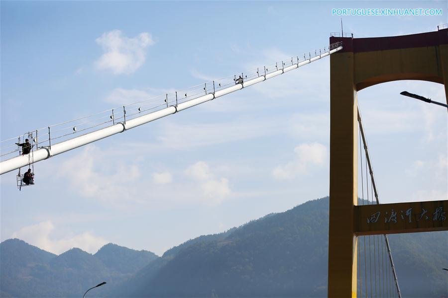 #CHINA-HUBEI-BRIDGE-MAINTENANCE (CN)