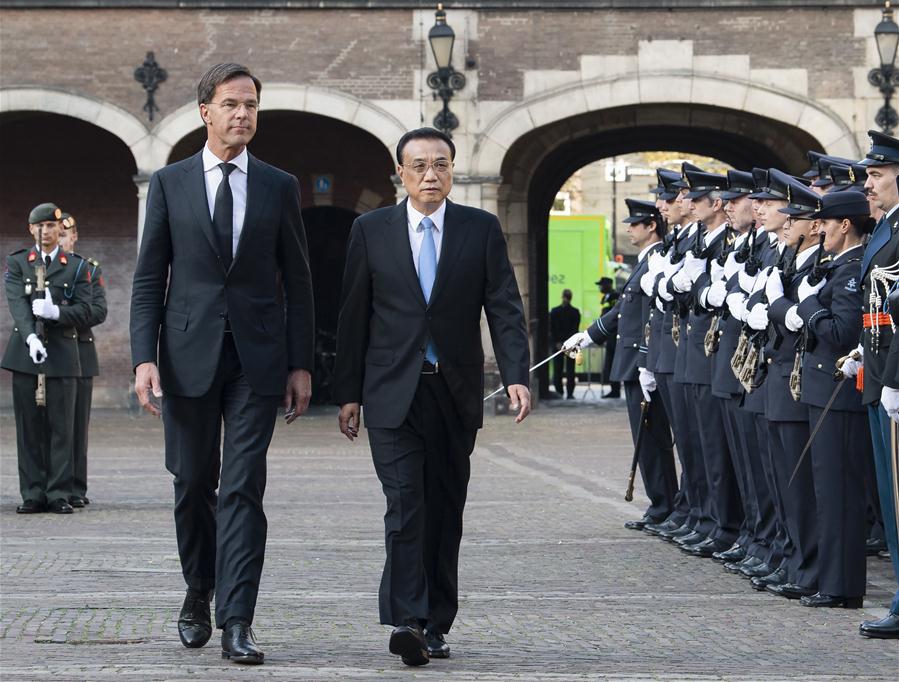THE NETHERLANDS-THE HAGUE-CHINA-LI KEQIANG-DUTCH PM-TALKS