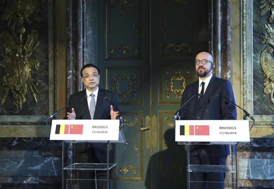 BELGIUM-BRUSSELS-CHINA-LI KEQIANG-BELGIAN PM-MEETING
