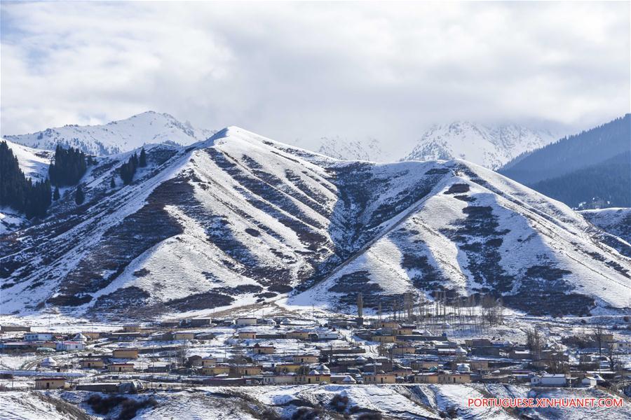 CHINA-XINJIANG-URUMQI-SNOWFALL  (CN)