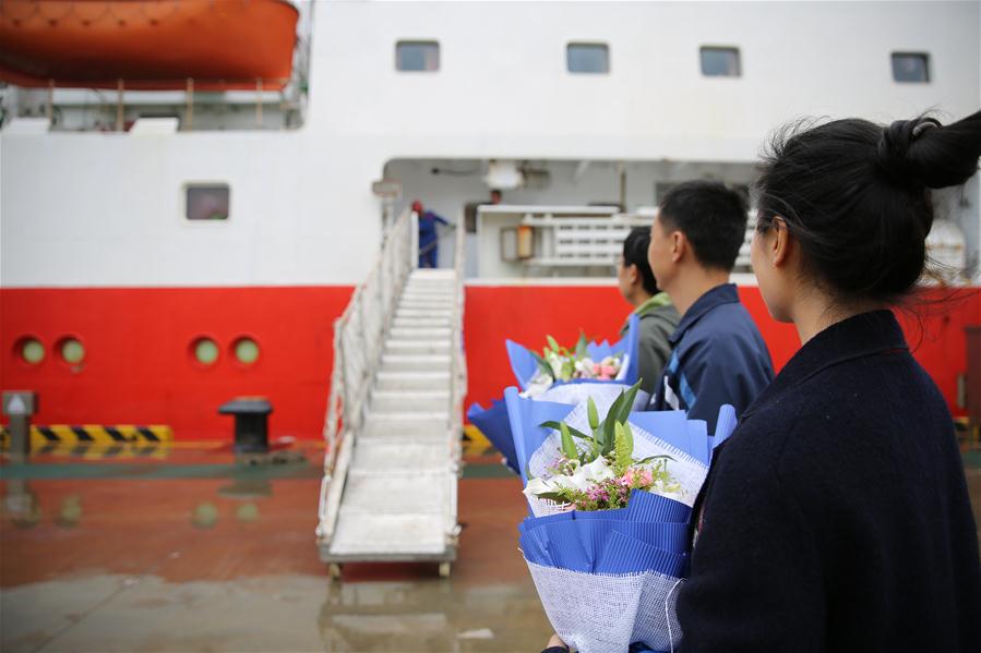 #CHINA-SHANDONG-SCIENCE-RESEARCH-VESSEL-RETURN (CN)