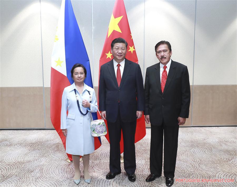 PHILIPPINES-CHINA-XI JINPING-MEETING
