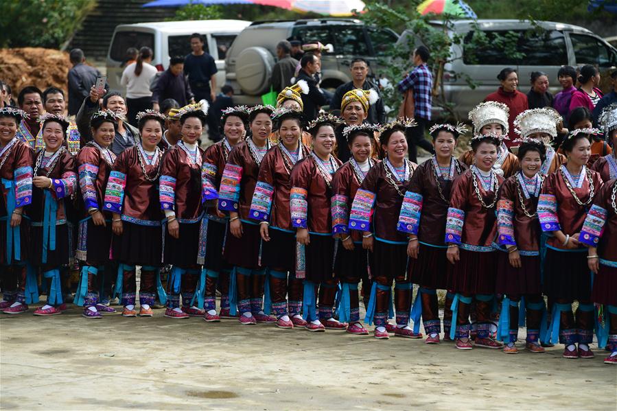 CHINA-GUANGXI-ETHNIC GROUP-COSTUMES (CN)