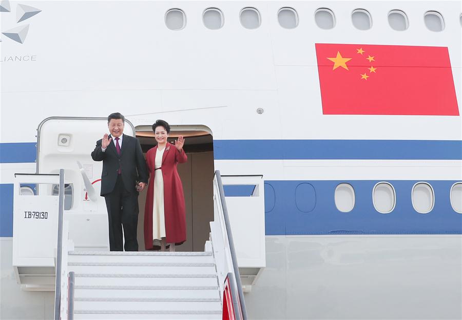 SPAIN-MADRID-XI JINPING-STATE VISIT-ARRIVAL