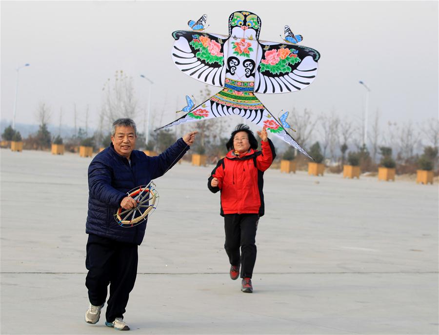 #CHINA-SHIJIAZHUANG-KITES MAKING (CN)