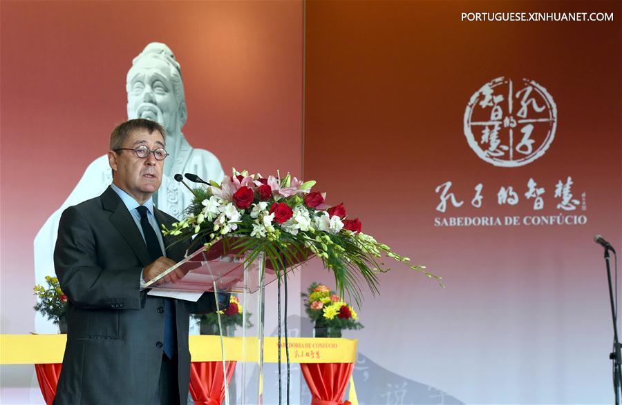PORTUGAL-LISBON-EXHIBITION-CONFUCIUS CULTURE