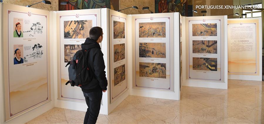 PORTUGAL-LISBON-EXHIBITION-CONFUCIUS CULTURE
