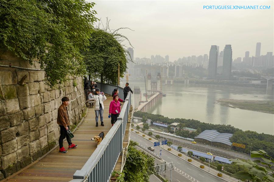 CHINA-CHONGQING-FOOTPATH-RENOVATION (CN)