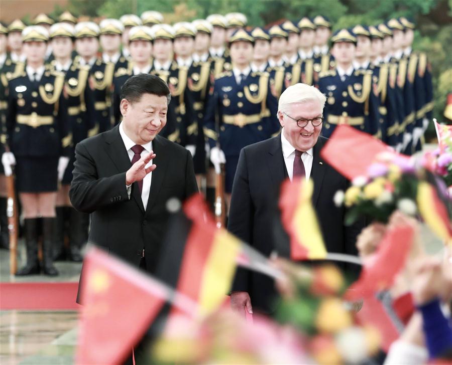 CHINA-BEIJING-XI JINPING-GERMAN PRESIDENT-TALKS (CN)